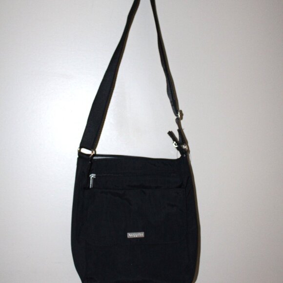 NICE LADIES BAGGALLINI BAG - BLACK - Picture 1 of 6